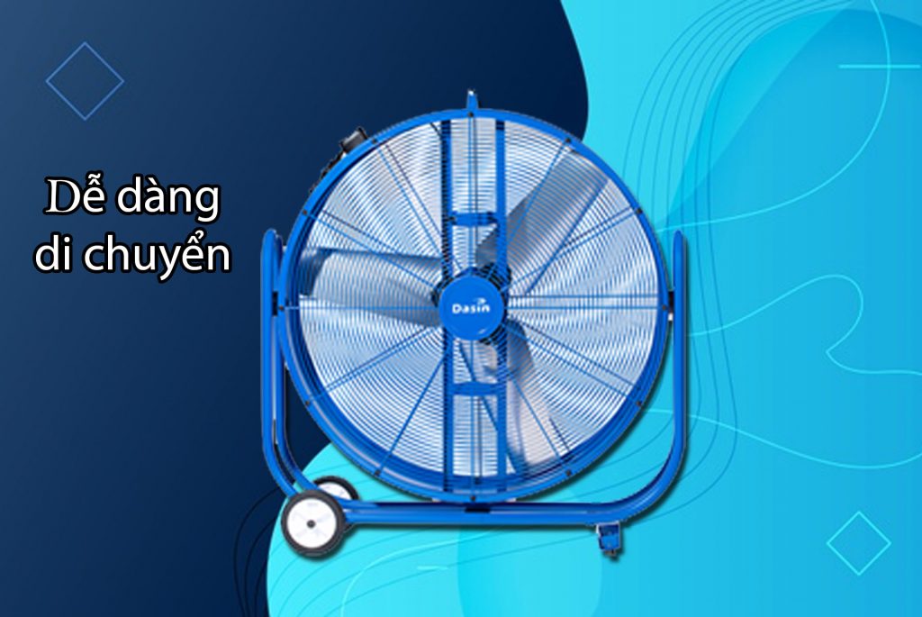 Quạt Công Nghiệp Dasin Chính Hãng – BH 2 Năm