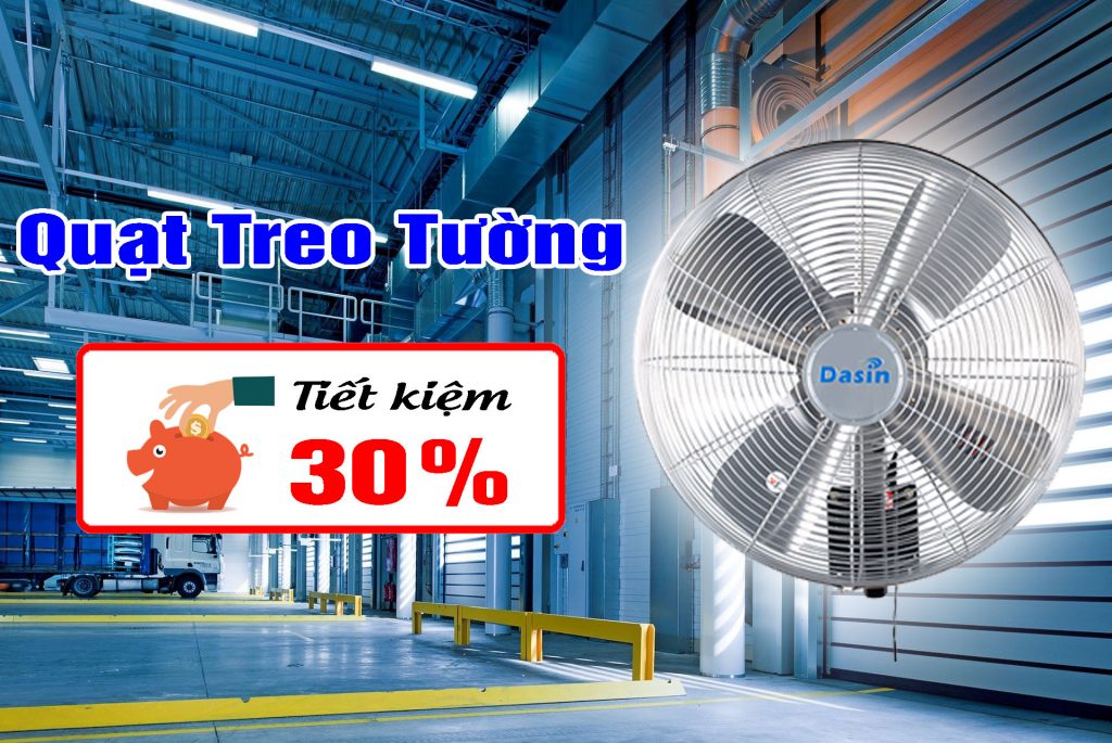 Quạt Công Nghiệp Dasin Chính Hãng – BH 2 Năm