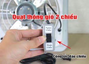 quạt thông gió 2 chiều