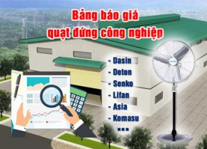 báo giá quạt đứng công nghiệp