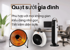 Quạt sưởi gia đình