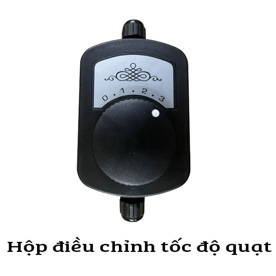 Quạt Treo Tường KWP-2460 Chống Nước Hộp số điều chỉnh tốc độ