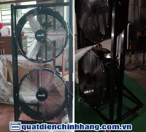Quạt Tank Đôi 3076 Hình ảnh quạt Tank đôi 3076 thực tế